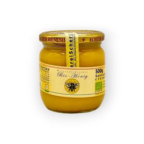 Picture of Bio Sonnenblumencreme Honig 500g 