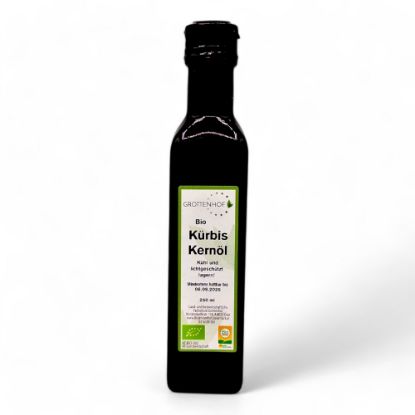 Show details for Kürbiskernöl 0,25l Picture of Kürbiskernöl 0,25l