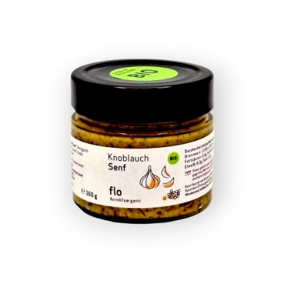 Show details for flo Knoblauch Senf 160 g Picture of flo Knoblauch Senf 160 g