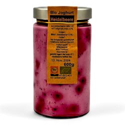 Bild von BIO - Joghurt Heidelbeer mind. 4% Fett 600g 
