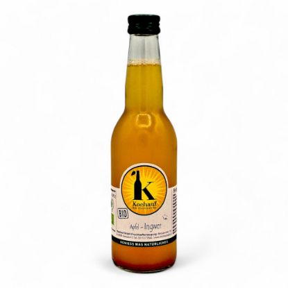 Zeige Details für Apfel - Ingwersaft 0,33l o. Zuckerzusatz Bild von Apfel - Ingwersaft 0,33l o. Zuckerzusatz