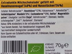 Picture of BIO -  GeNüsse sort. 70g