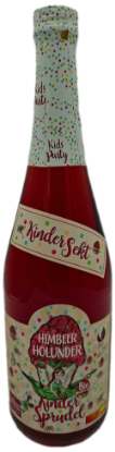 Zeige Details für Bio Kindersekt Himbeer Holunder 0,75l Bild von Bio Kindersekt Himbeer Holunder 0,75l