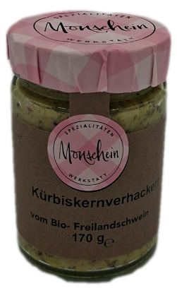 Show details for Bio Kürbiskernverhackert 160g Picture of Bio Kürbiskernverhackert 160g