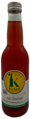 Zeige Details für Bio Apfel Himbeere 0,33l Bild von Bio Apfel Himbeere 0,33l