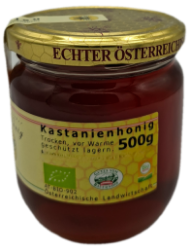 Bild von Bio Kastanien Honig 500g 