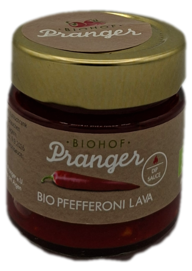Bild von Pfefferoni Lava süß - scharf 120g Glas 