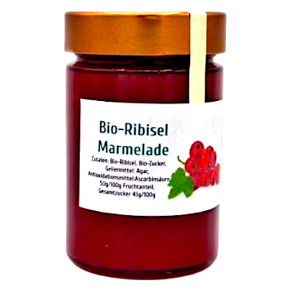 Zeige Details für Ribisel Marmelade 220g Bild von Ribisel Marmelade 220g
