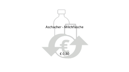Picture of PFAND - € 0,8 - AschacherMilchflasche