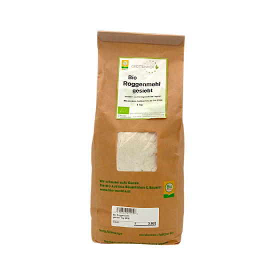 Bild von  Roggenmehl gesiebt 1kg 