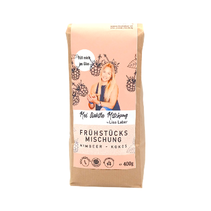 Zeige Details für Himbeer Kokos Porridge 400g Bild von Himbeer Kokos Porridge 400g