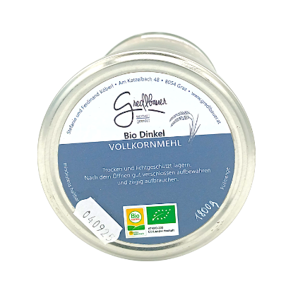 Zeige Details für Dinkel VK - Mehl 1,8kg (L) Bild von Dinkel VK - Mehl 1,8kg (L)