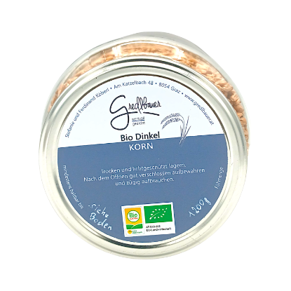 Zeige Details für Dinkel Korn 1.2kg (M) Bild von Dinkel Korn 1.2kg (M)