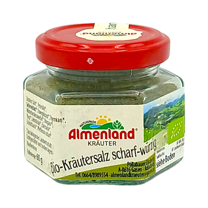 Zeige Details für Kräutersalz scharf würzig 60g Bild von Kräutersalz scharf würzig 60g