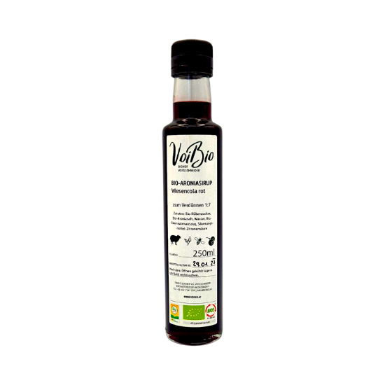 Bild von BIO - Aroniasirup Wiesencola 0,25l  