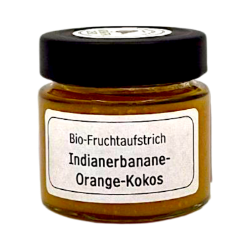 Picture of  Fruchtaufstrich 130g Indianerbanana Orange Ko 