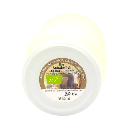 Zeige Details für Schafmilchjoghurt 500ml Bild von Schafmilchjoghurt 500ml