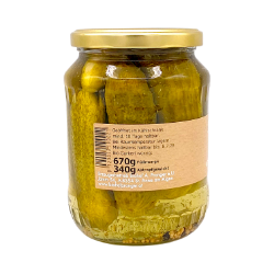 Bild von Gurkerl würzig 670g/Glas 