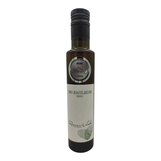 Bild von BIO - Basilikum Essig 250ml