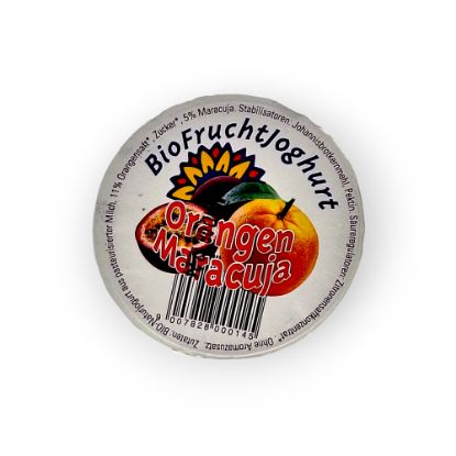 Picture of BIO - Frucht Joghurt 150g Orange - Maracuja A